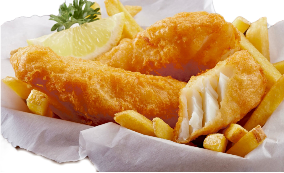 fish & chips 炸鱼 薯条 12 炸鱼 配 薯条